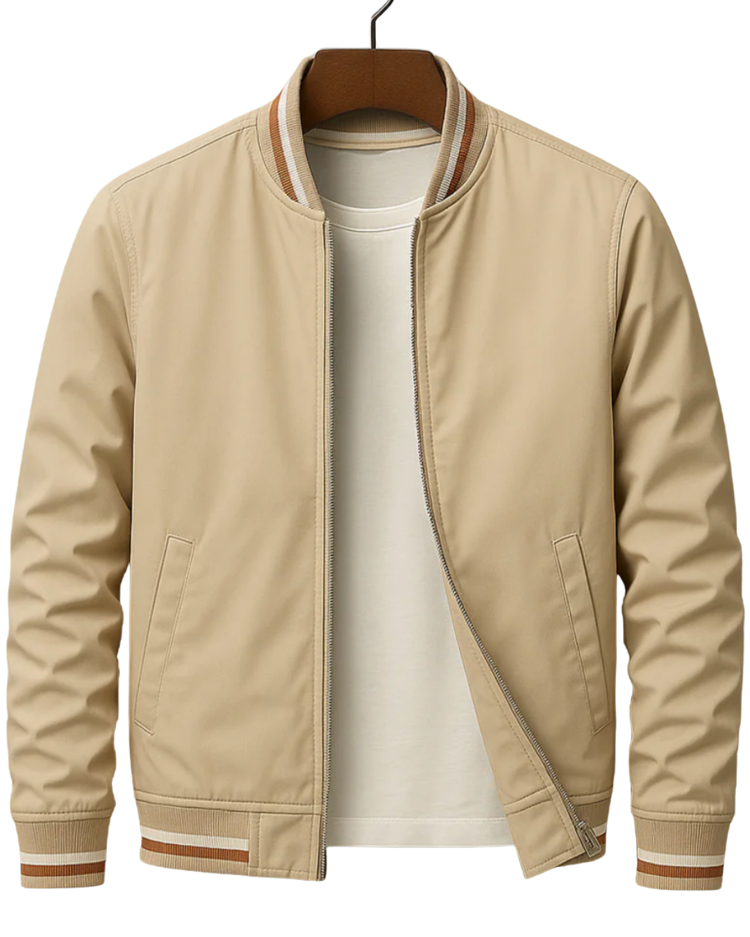 Tom™ | Elegant Bomberjacka med Sportiga Detaljer