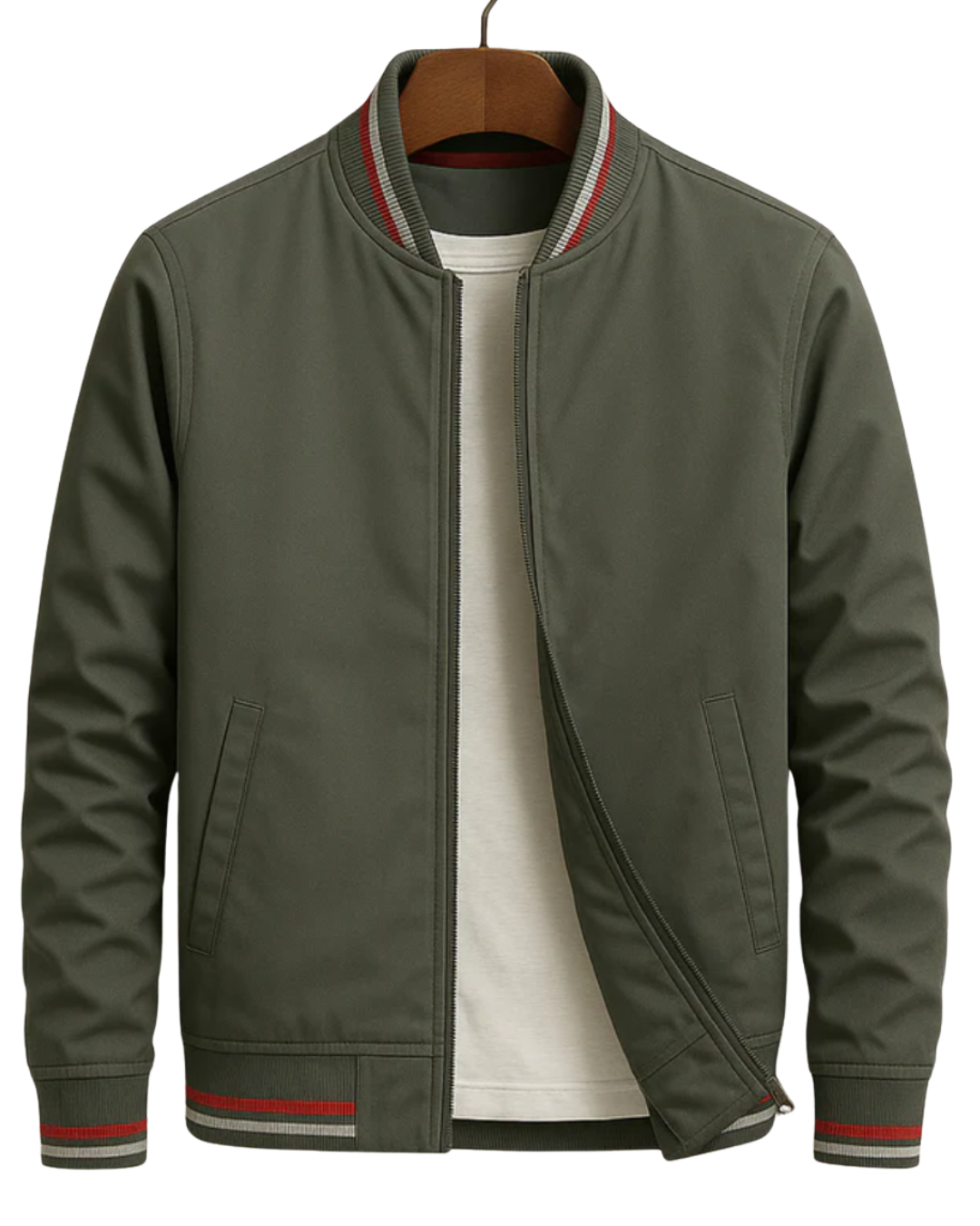 Tom™ | Elegant Bomberjacka med Sportiga Detaljer