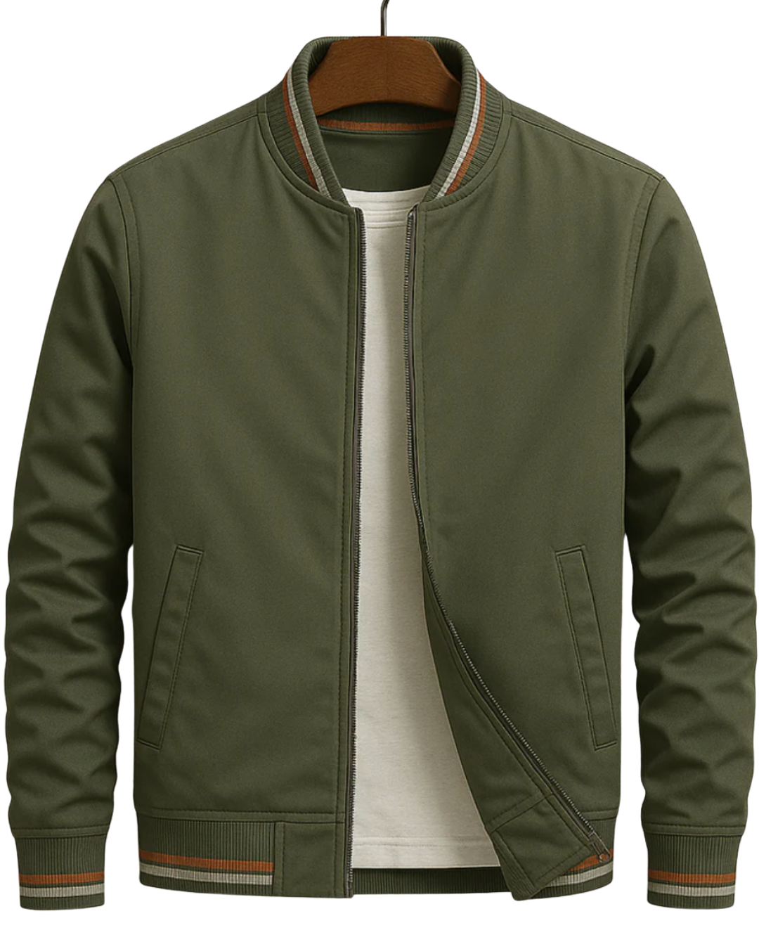 Tom™ | Elegant Bomberjacka med Sportiga Detaljer