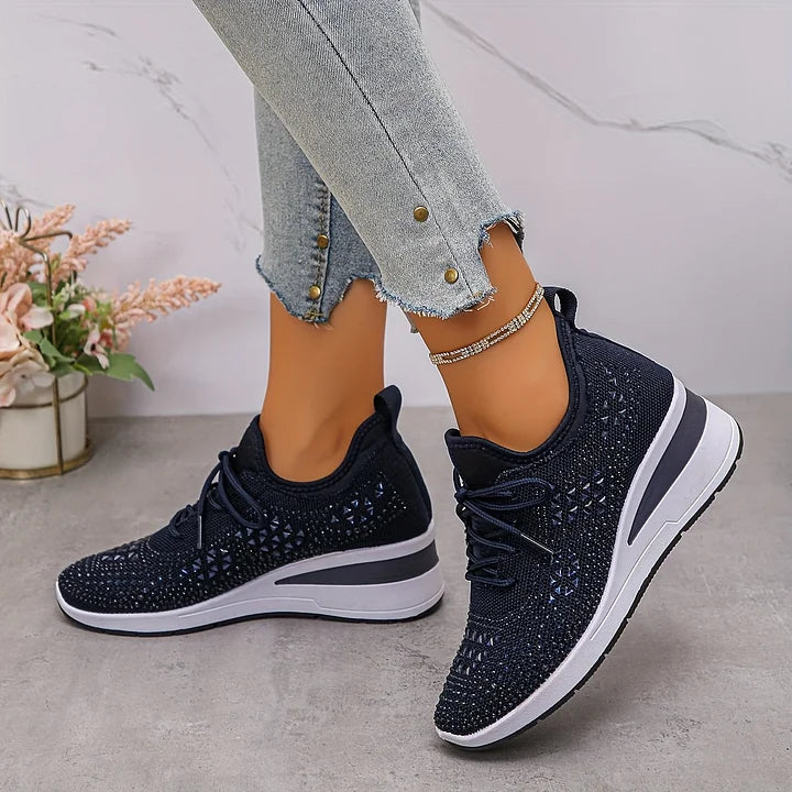 Giselle™ | Sneakers med Gnistrande Elegans