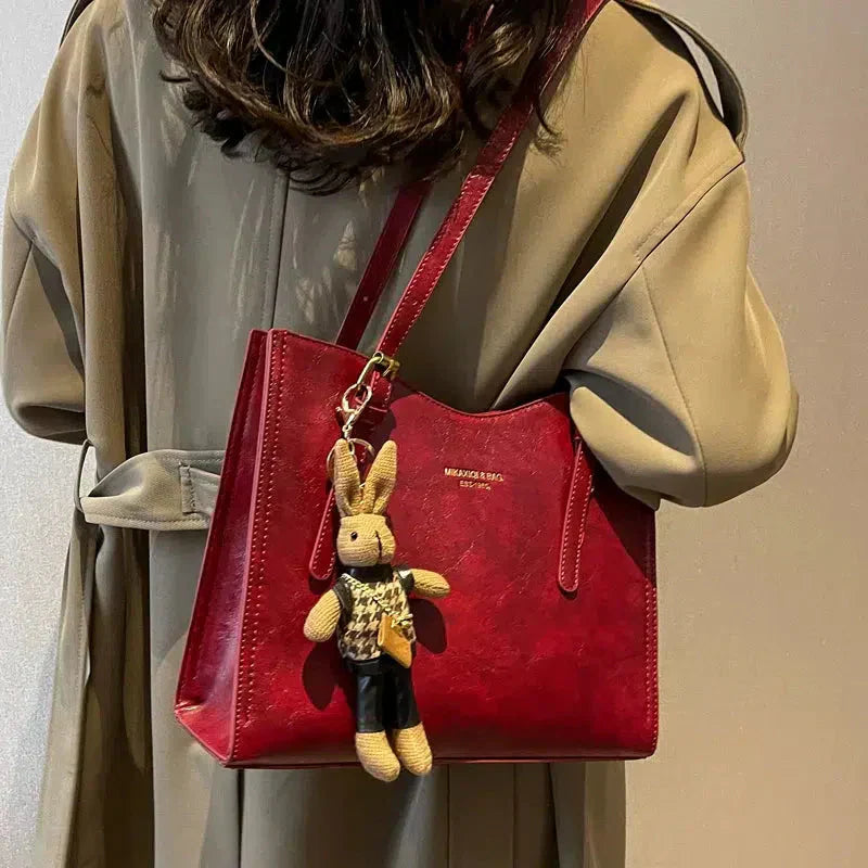 Maja™ | Lekfulla Axelväskan med Vintage Charm