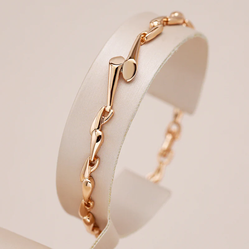 Emily™ | Elegant guldrosa armband