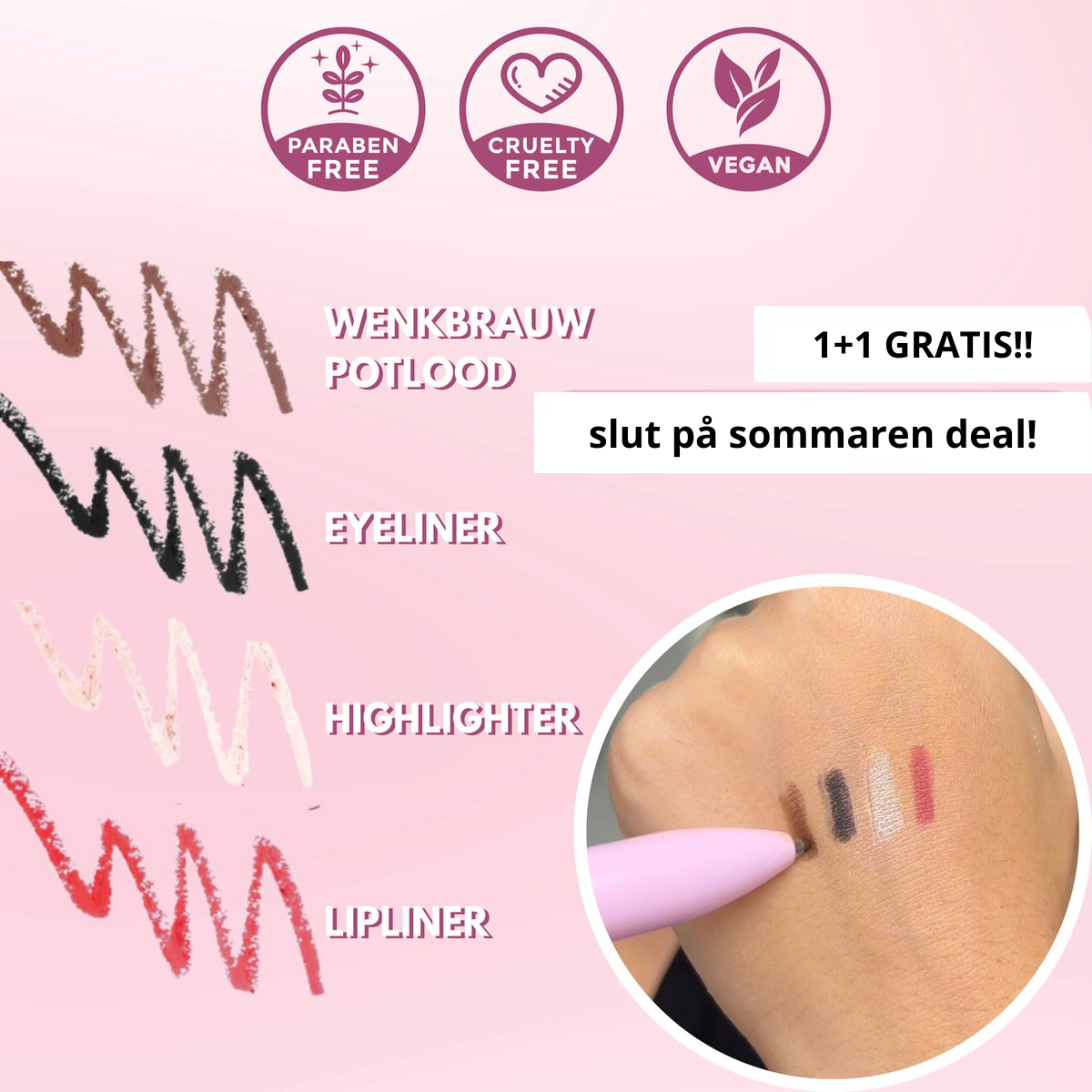 Beauty Liner™ 4 i 1 sminkpenna