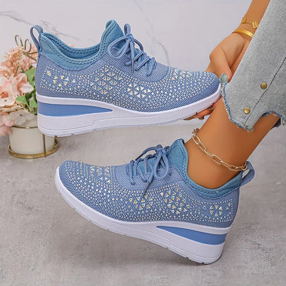 Giselle™ | Sneakers med Gnistrande Elegans