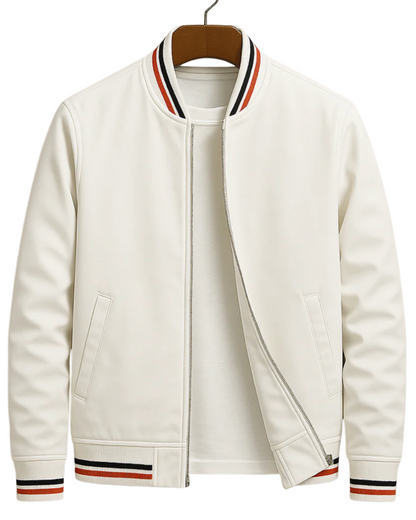 Tom™ | Elegant Bomberjacka med Sportiga Detaljer