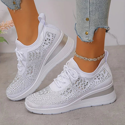 Giselle™ | Sneakers med Gnistrande Elegans