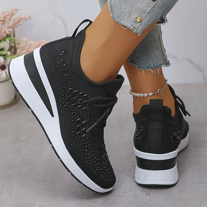 Giselle™ | Sneakers med Gnistrande Elegans