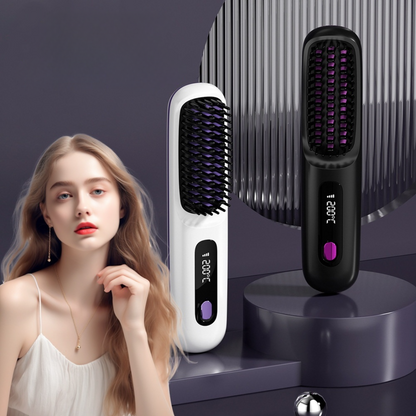 Elexio Hair Comb™ Trådlös Värmeborste