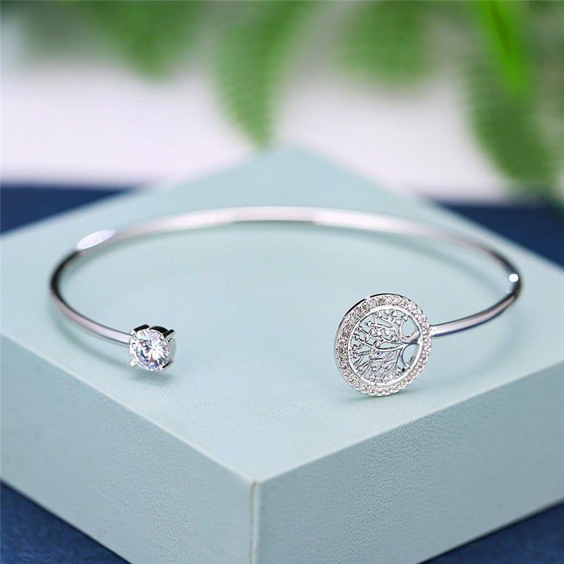 Amy™ | Justerbart armband med livets träd