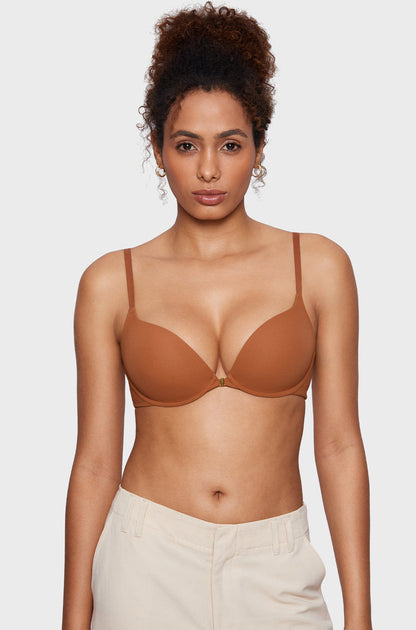 Inbarely® Plus Front Closure T-shirt Bra