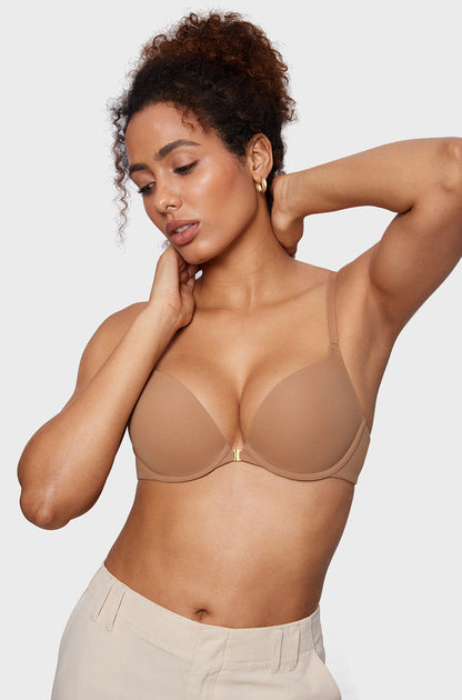 Inbarely® Plus Front Closure T-shirt Bra