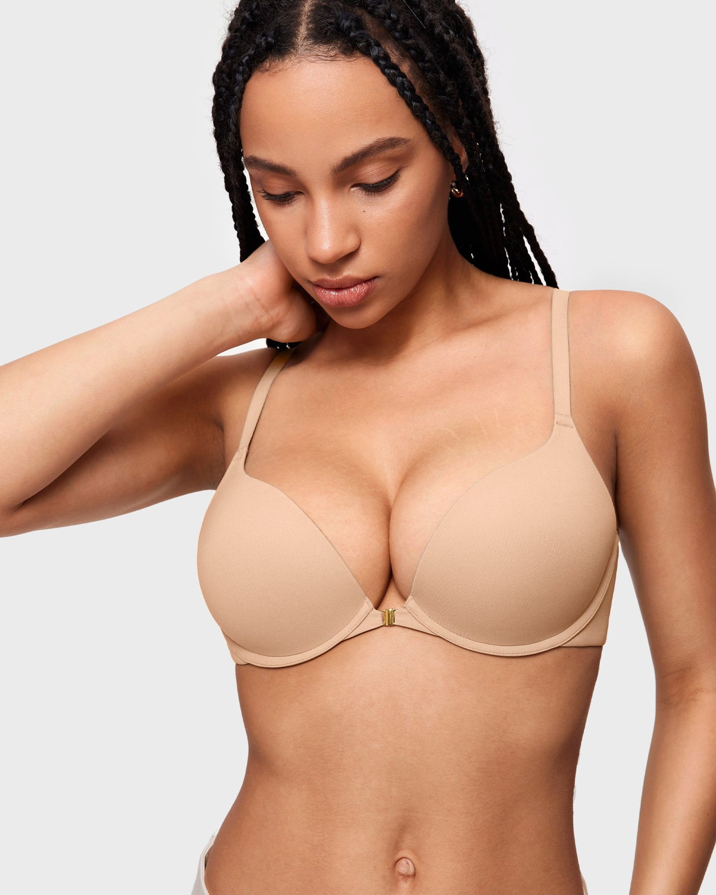 Inbarely® Plus Front Closure T-shirt Bra