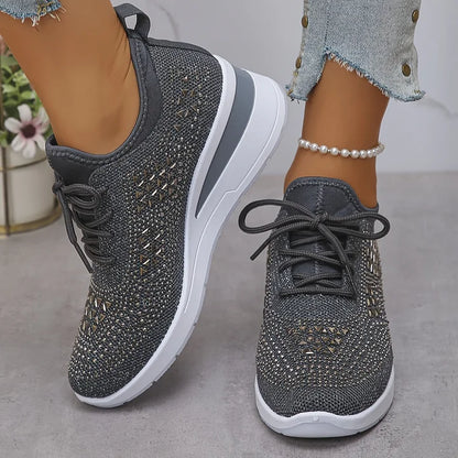 Giselle™ | Sneakers med Gnistrande Elegans