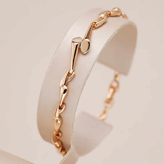Emily™ | Elegant guldrosa armband