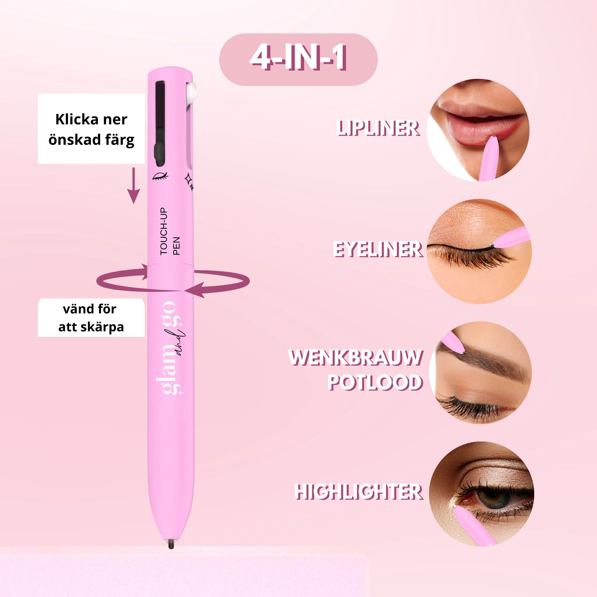 Beauty Liner™   4 i 1 sminkpenna